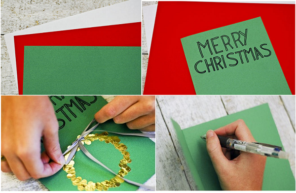 Cách làm thiệp giáng sinh handmade 2014 ý nghĩa tặng người thân yêu