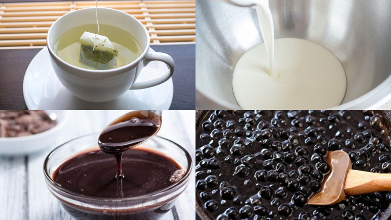 Nguyên liệu làm trà sữa socola