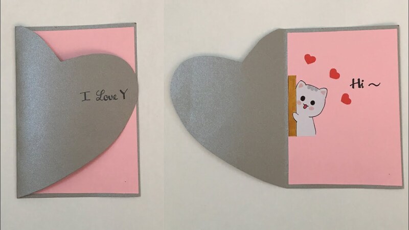 Cách làm thiệp valentine tặng người yêu đáng yêu, đơn giản