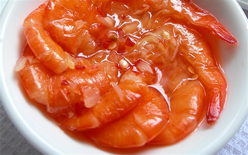 Cách làm tôm mắm chua siêu ngon