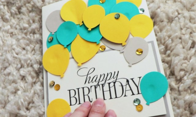 cách làm thiệp sinh nhật handmade
