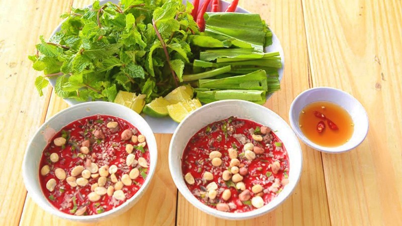 Tiết canh thỏ