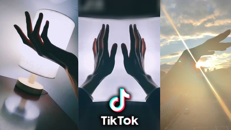 Trend bàn tay trên TikTok 