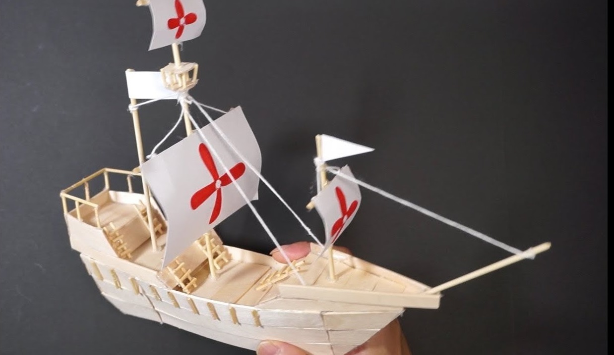 Cách làm thuyền đồ chơi từ que kem gỗ - Làm Thủ Công ... ( https://lamthucong.com › cach-lam-t... ) 