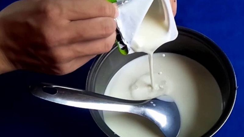 Sử dụng sữa chua không đường