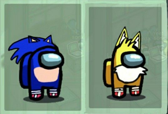 Sonic in among us | Sonic fan characters, Sonic, Cute stickers