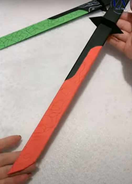 Cách làm kiếm bằng giấy