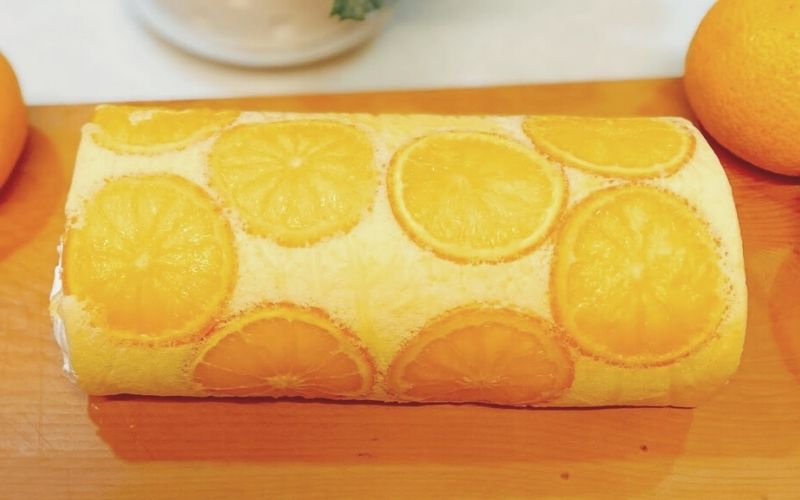 Cách làm bánh bông lan cam tươi