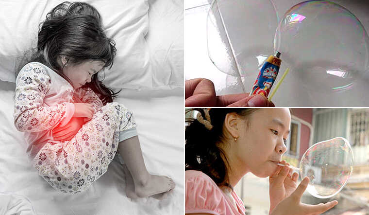 Trẻ bị ngộ độc do thổi keo bong bóng - chuyên gia cảnh báo ...
