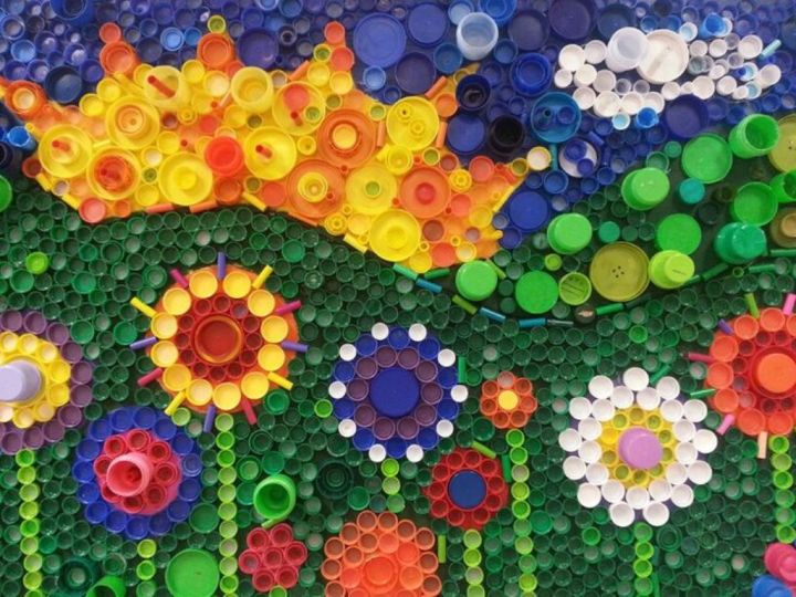 cách tái chế nắp chai nhựa thành đồ chơi cho trẻ
