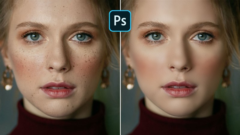 Cách làm mịn da trong Photoshop