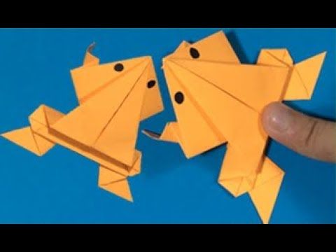 Cách xếp con ếch bằng giấy nhảy xa và cao nhất - Pinterest ( https://www.pinterest.com › pin ) 