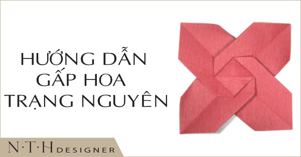 Hướng dẫn gấp hoa trạng nguyên bằng giấy Origami đơn giản và …